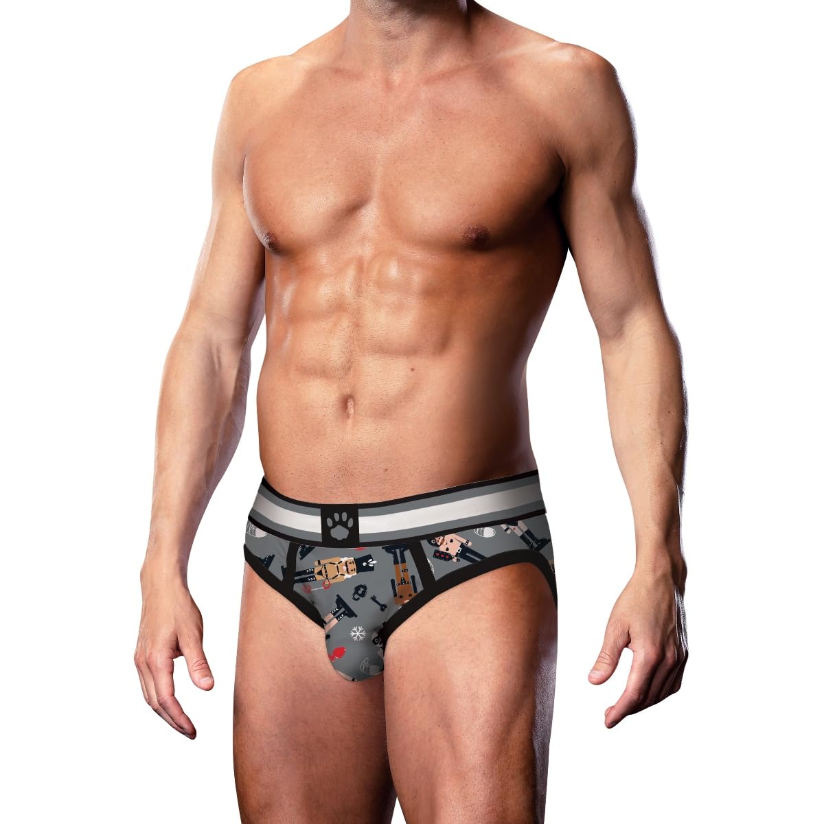 Prowler Nutcracker Jock Strap Grey, M, Grey