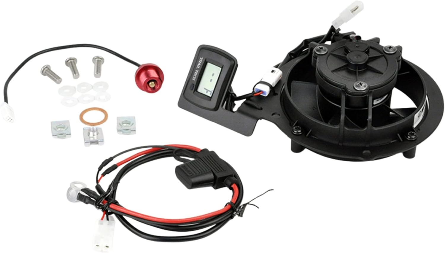 Trail Tech Fan Kit, Motorcycle Radiators, Honda 2004-2017