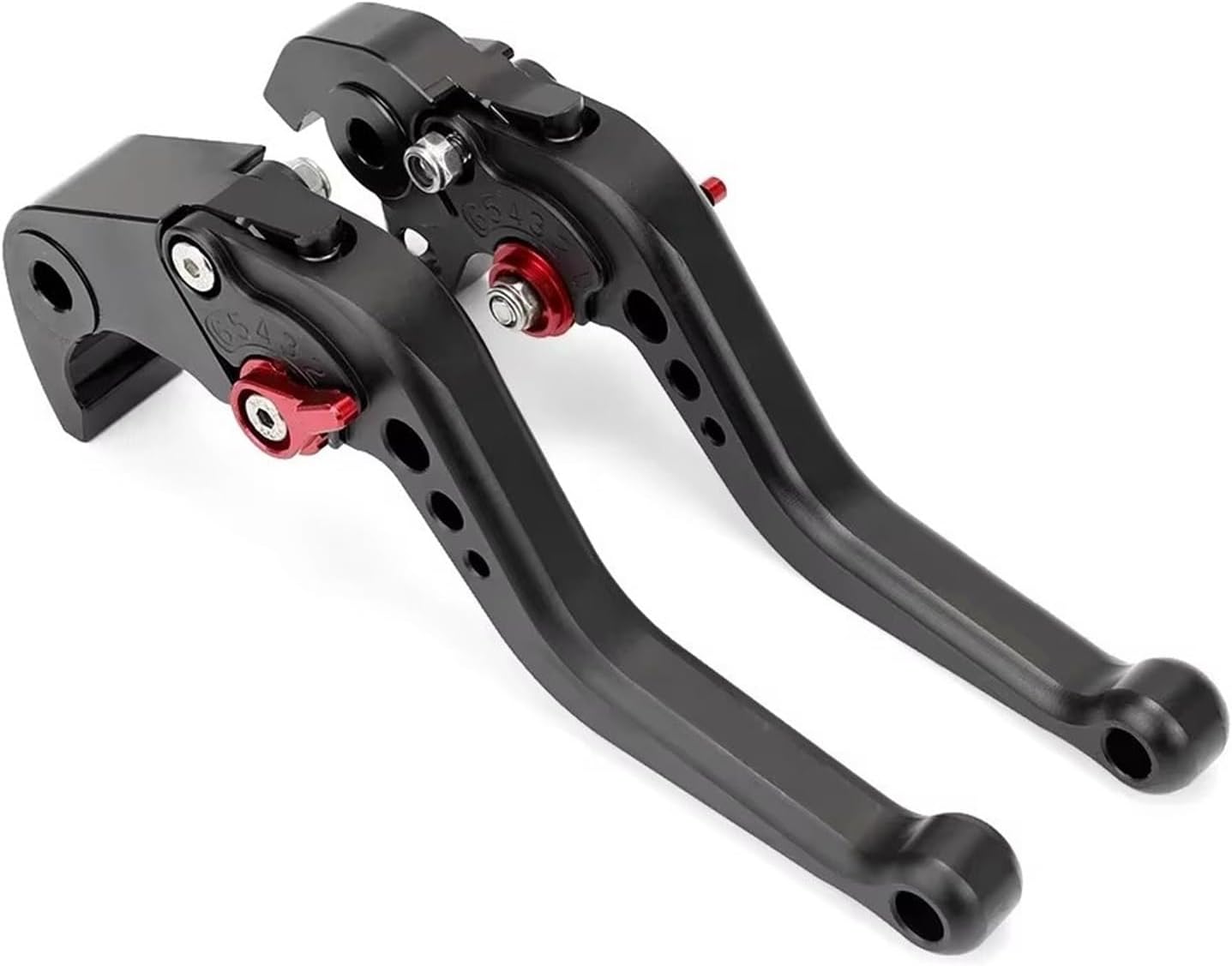 ショートブレーキクラッチレバー オートバイ調節可能ハンドル CBR600RR 【脂】 CBR1000RR CBR300R
