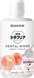 UHA 味觉糖 UHA 香菇 液体牙膏 甜蜜桃味 500ml 预防口臭 口腔护理