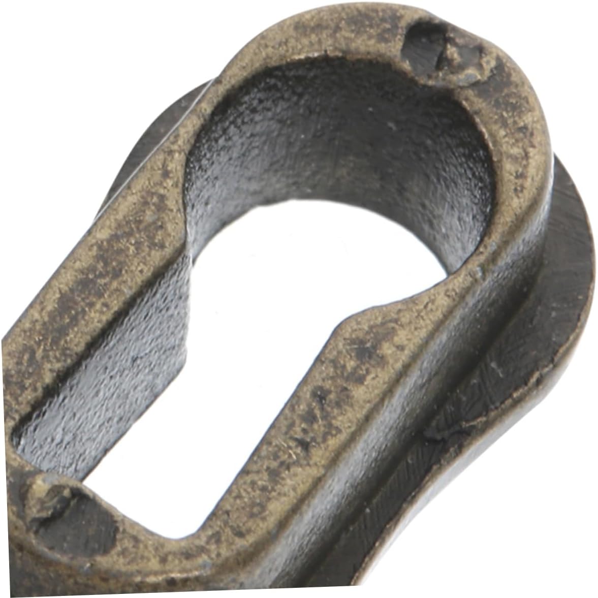 20Pcs Antique Keyhole Covers Decorative Zinc Alloy Keyhole Inserts for Dresser Furniture Vintage Style Keyhole Protectors Elegant Design for Seamless Aesthetic Enhancement