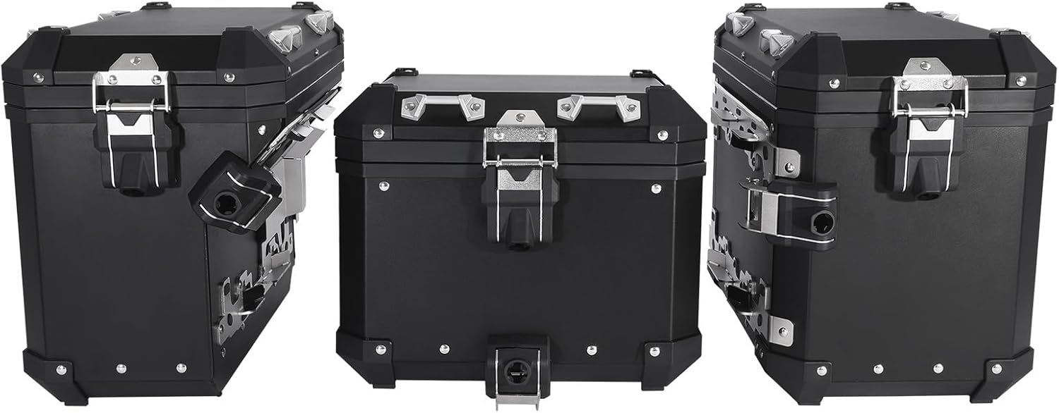 TCT-MOTORPARTS Trunk Saddlebags Pannier Side Case Luggage Bag Fits for BMW F850GS F900GS R1200GS