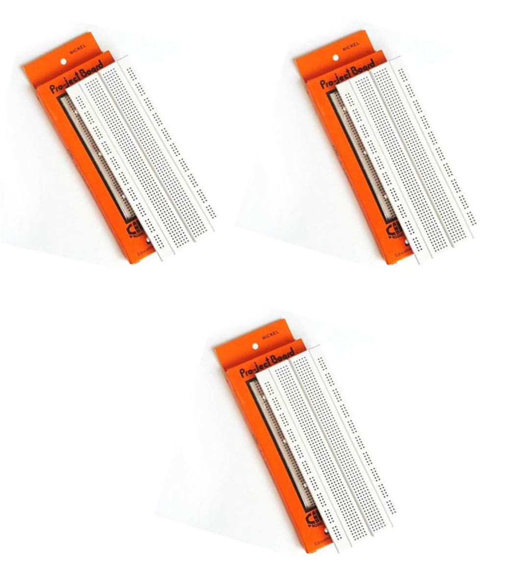 Robotbanao GL-12 840 Points Solderless Breadboard - Self-Adhesive - Orange - For DIY Projects - Pack Of 3 (B08TM5CZTS) Amazon Price History, Amazon Price Tracker
