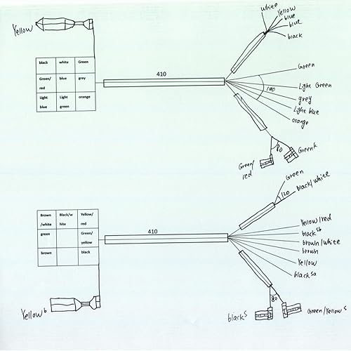 Miniatura 2 de Fydun Interruptor de control de luz de giro para manillar de motocicleta, interruptor universal para montaje en manillar, 1 par, lado izquierdo y