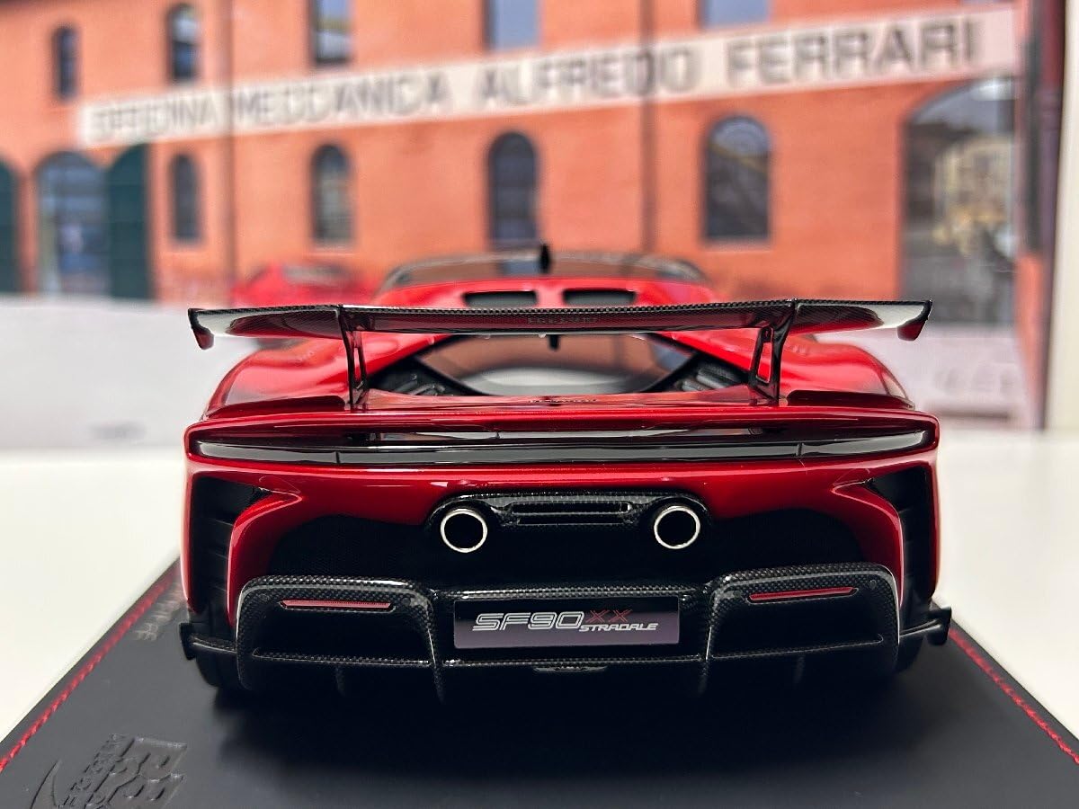 Amazon | BBR 1/18 Ferrari SF90 XX Stradale Rosso portofino