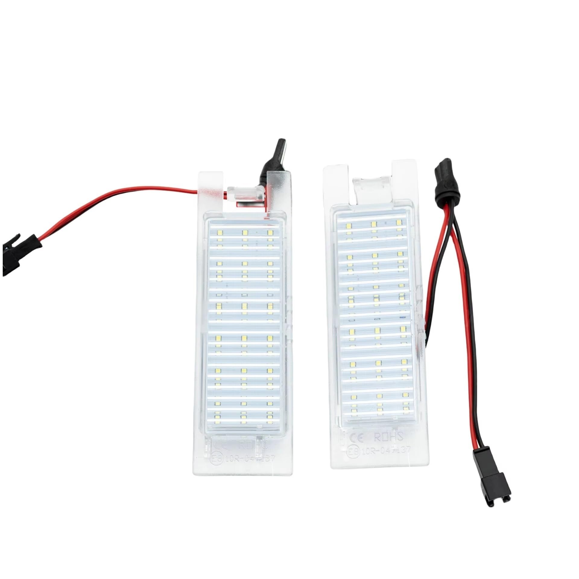 Luz de matrícula trasera para Vauxhall, Opel, Astra HJ, Corsa CD, Insignia, Meriva (2 unidades)