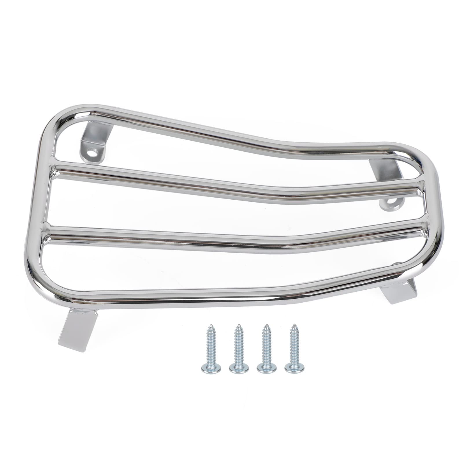Portapacchi Artudatech Cromato Passaggio Centrale per Vespa GT, GTL, GTV, GTS, 125, 200, 250, 300