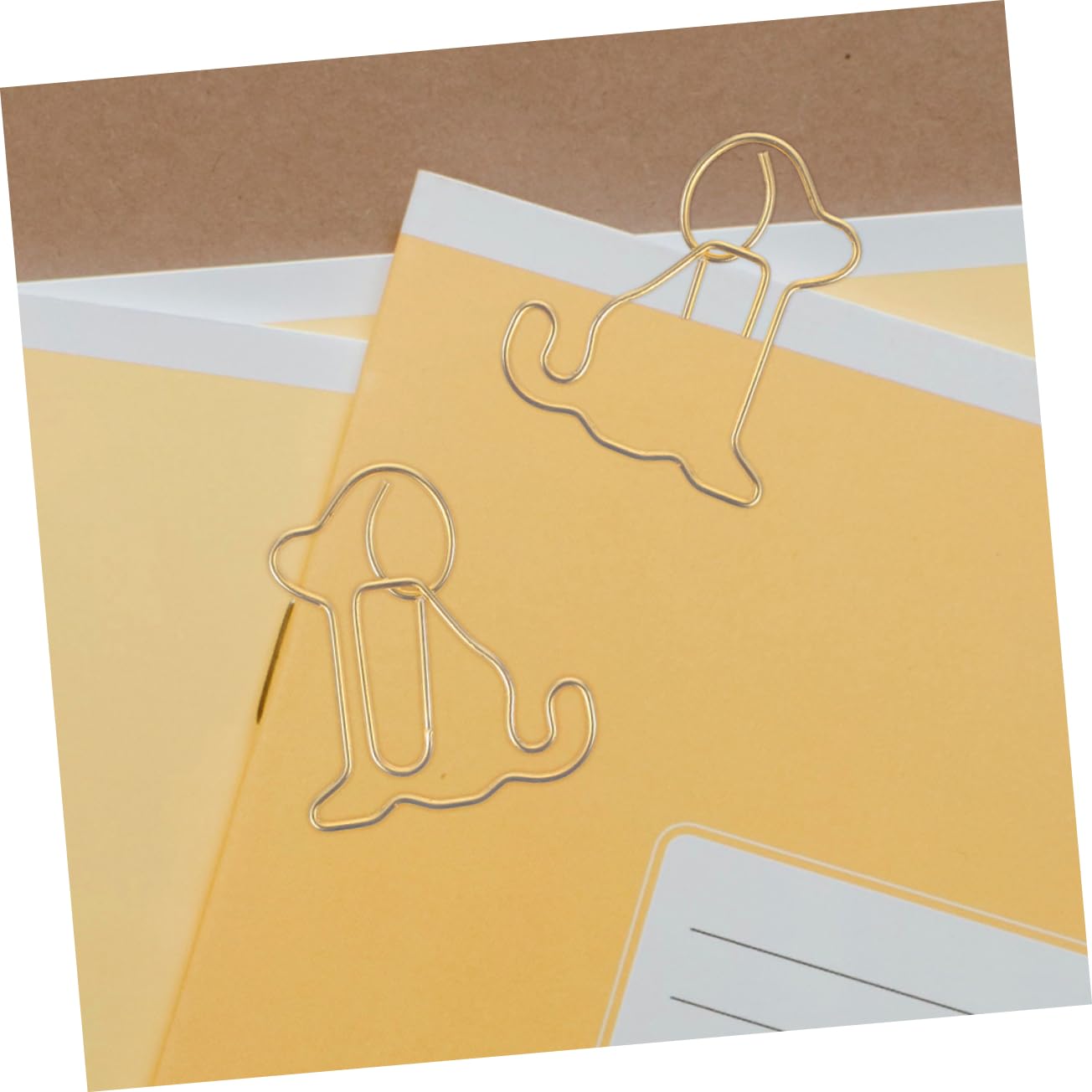 MAGICLULU 500pezzi Graffette Metalliche Clip Per e Scuola Organizzatori Per Documenti e Creativi Office
