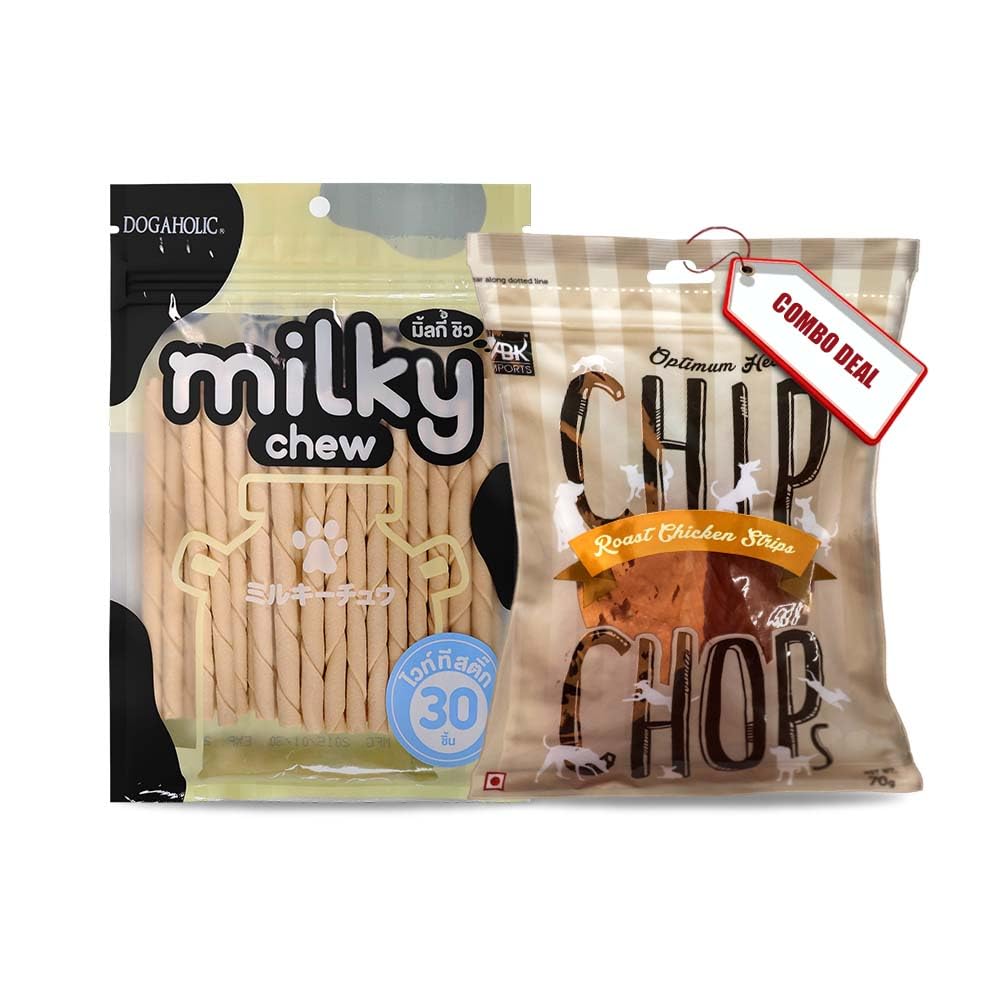 See full amazon price history chart for Combo of Dogaholic Milky Chews Sticks Dog Treat, 30 Pieces and Chip Chops Roast Chicken Strips for Dogs, 70gm Combo of Dogaholic Milky Chews Sticks Dog Treat, 30 Pieces and Chip Chops Roast Chicken Strips for Dogs, 70gm (B09HXDMDYK) Amazon Price History, Amazon Price Tracker
