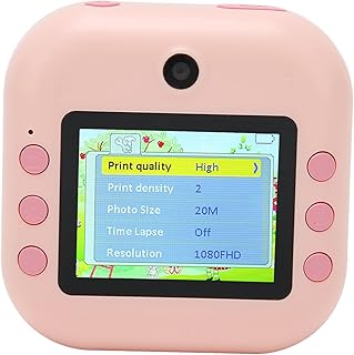 Instants Print Camera,Kids Camera Instants Print, Christmas for Kids Selfie Digital Camera with 1080P Videos,Toddler Portable Travel Camera Toy for 4 5 6 7 8 9 Year Old Boys Girls(Pinks)