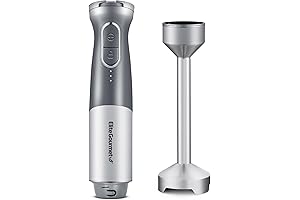 Elite Gourmet EHB1300: Powerful Cordless Hand Blender for Effortless Blending