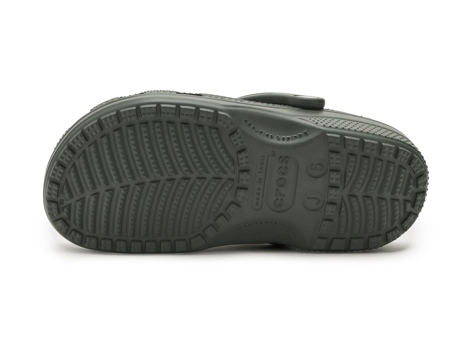Crocs Classic Clog K, Zoccoli Unisex - Bambini e Ragazzi, Verde, 35 EU