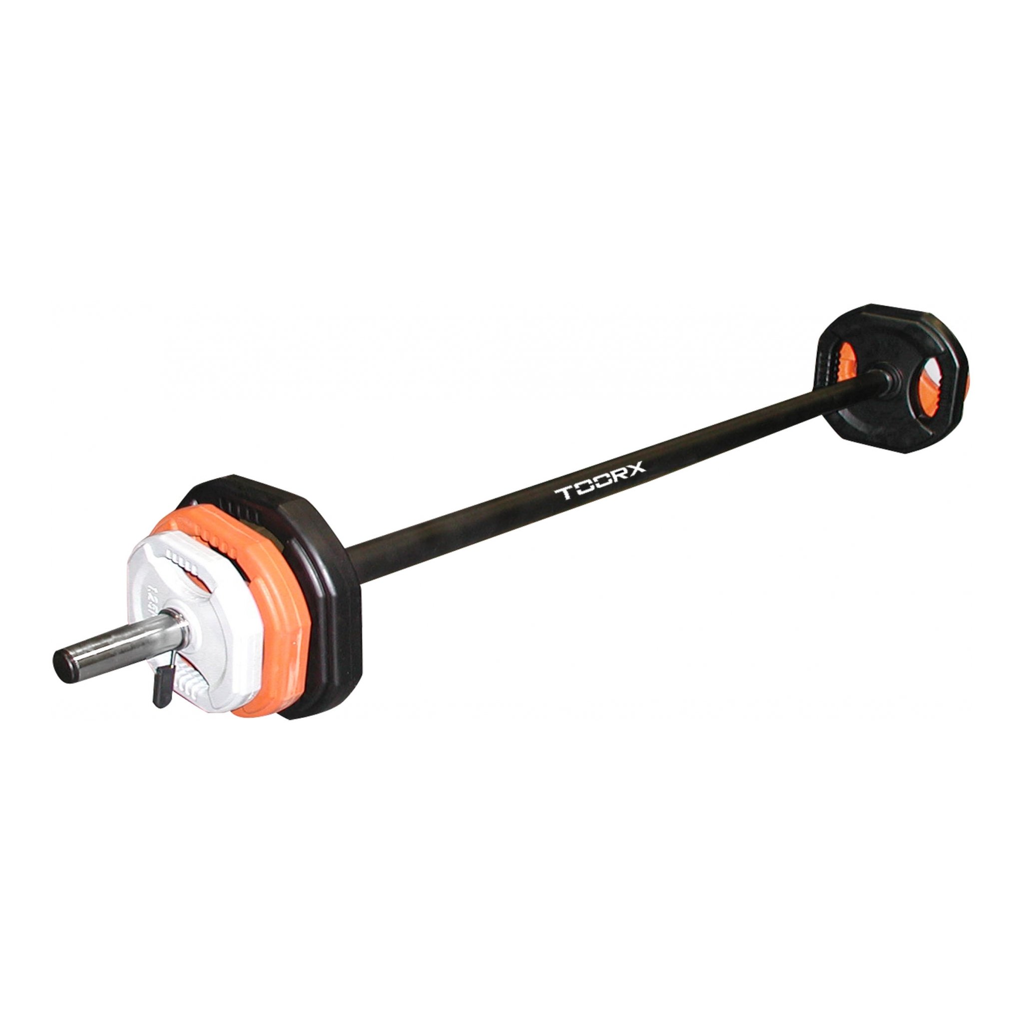 Toorx BPS set pump 20 kg, contiene dischi, bilanciere e ferma dischi a molla