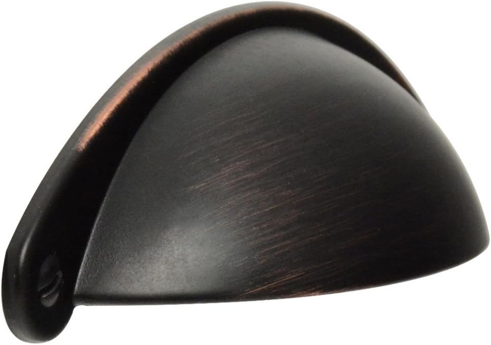 #2333 CKP Brand 2-1/2 in. (64mm) Cup Pull, Oil Rubbed Bronze - 10 Pack