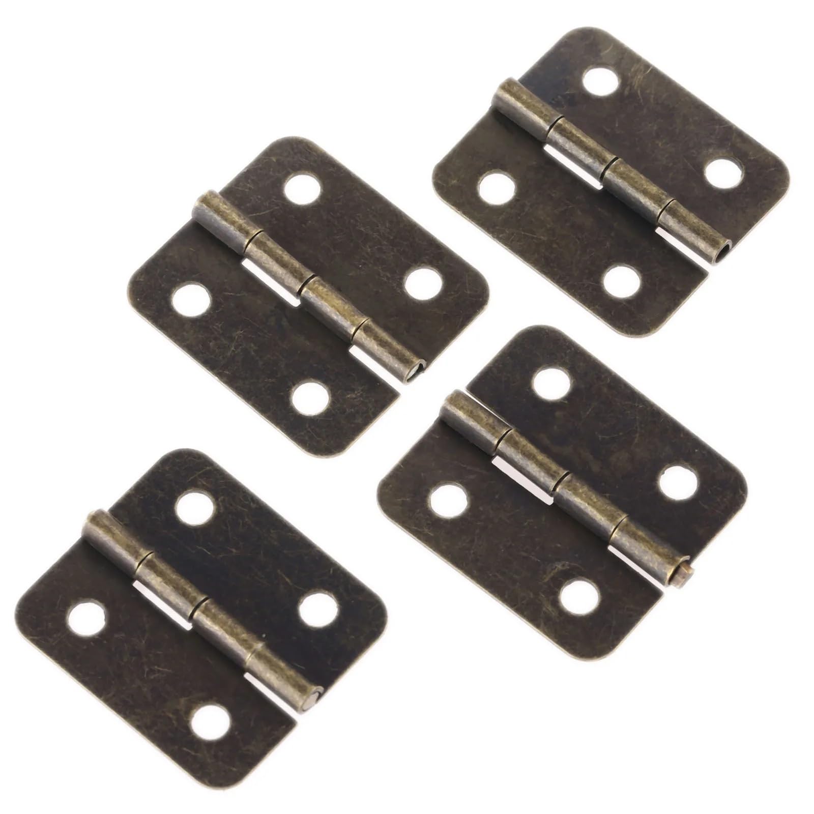 4Pcs Antique Bronze Furniture Hinges 36 * 26mm