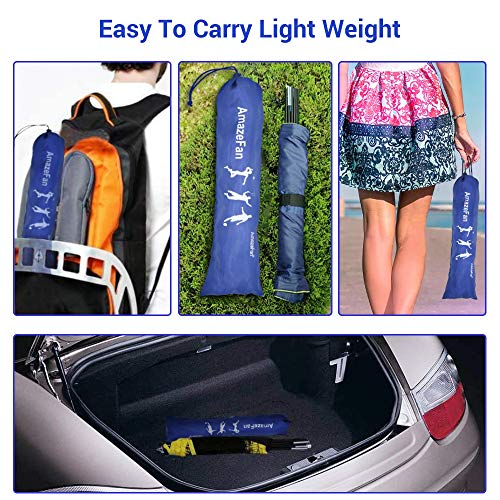 AmazeFan Portable Badminton Net Set with Stand & Carrying Bag, Folding Volleyball Tennis Badminton Net – Easy Setup for Beach/Indoor Court, Outdoor, No Tools or Stakes Required - Thumbnail 5