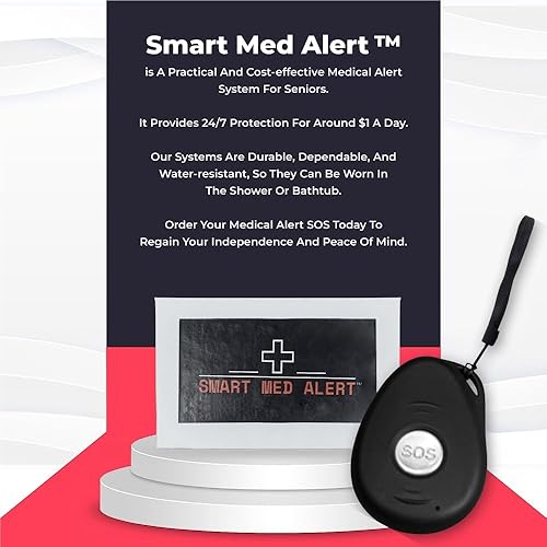 Miniatura 6 de Potencie la seguridad de las personas mayores con nuestro dispositivo de alerta médica celular para ancianos  Botón SOS  Resistente al agua