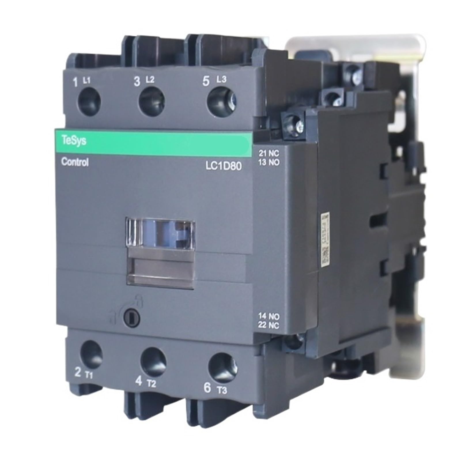 ETNANUPIN LC1D80 AC Contactor LC1D80B7C 24V LC1D80F7C 110V LC1D80M7C 220V LC1D80Q7C 380V(LC1D80B7C 80A 24V)