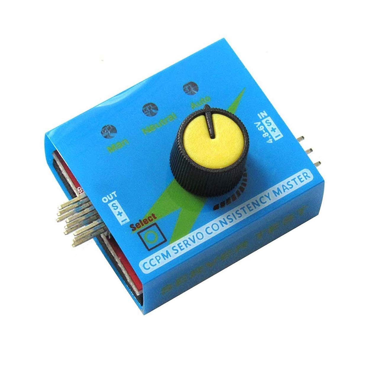 Scriptronics® Servo Tester CCPM Consistency Master Checker with Reverse Connection Protection, ECS Motor Tester Server Test Servo Centering Tool (1 Piece) (B0BWNMDJ3G) Amazon Price History, Amazon Price Tracker