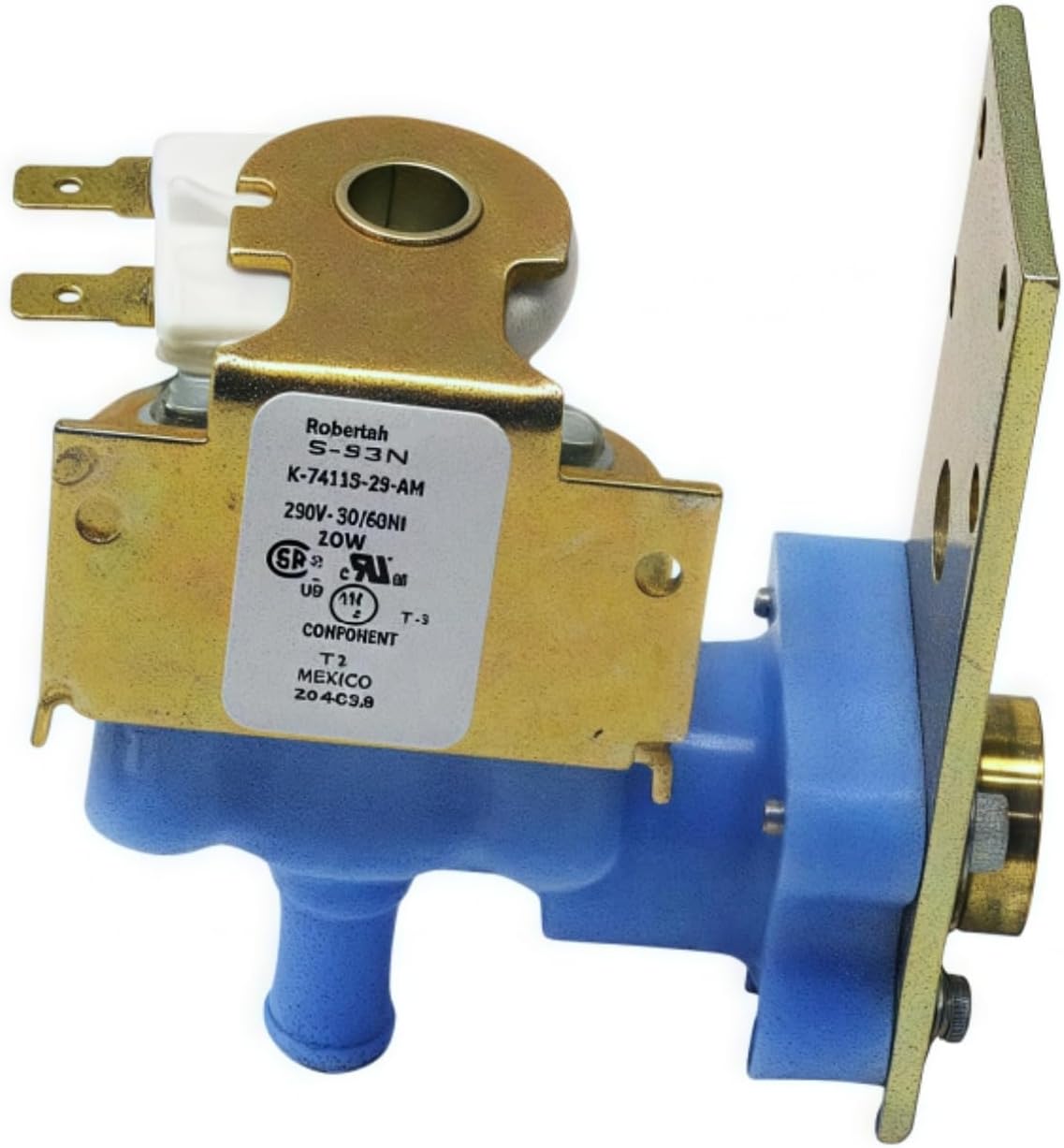 12-2922-02 Water Inlet Solenoid Valve Compatible with Scotsman Ice Machine Maker C0322, C0330, C0522, C0530