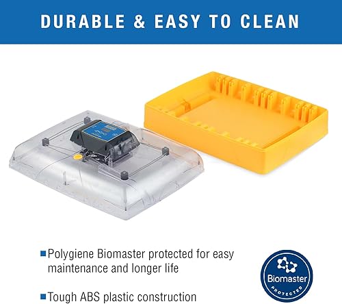 Miniatura 5 de Brinsea Ovation 56 EX - Incubadora de huevos con control automático de humedad y giro de huevos para incubar 56 pollo, pato, otros huevos de pájaro