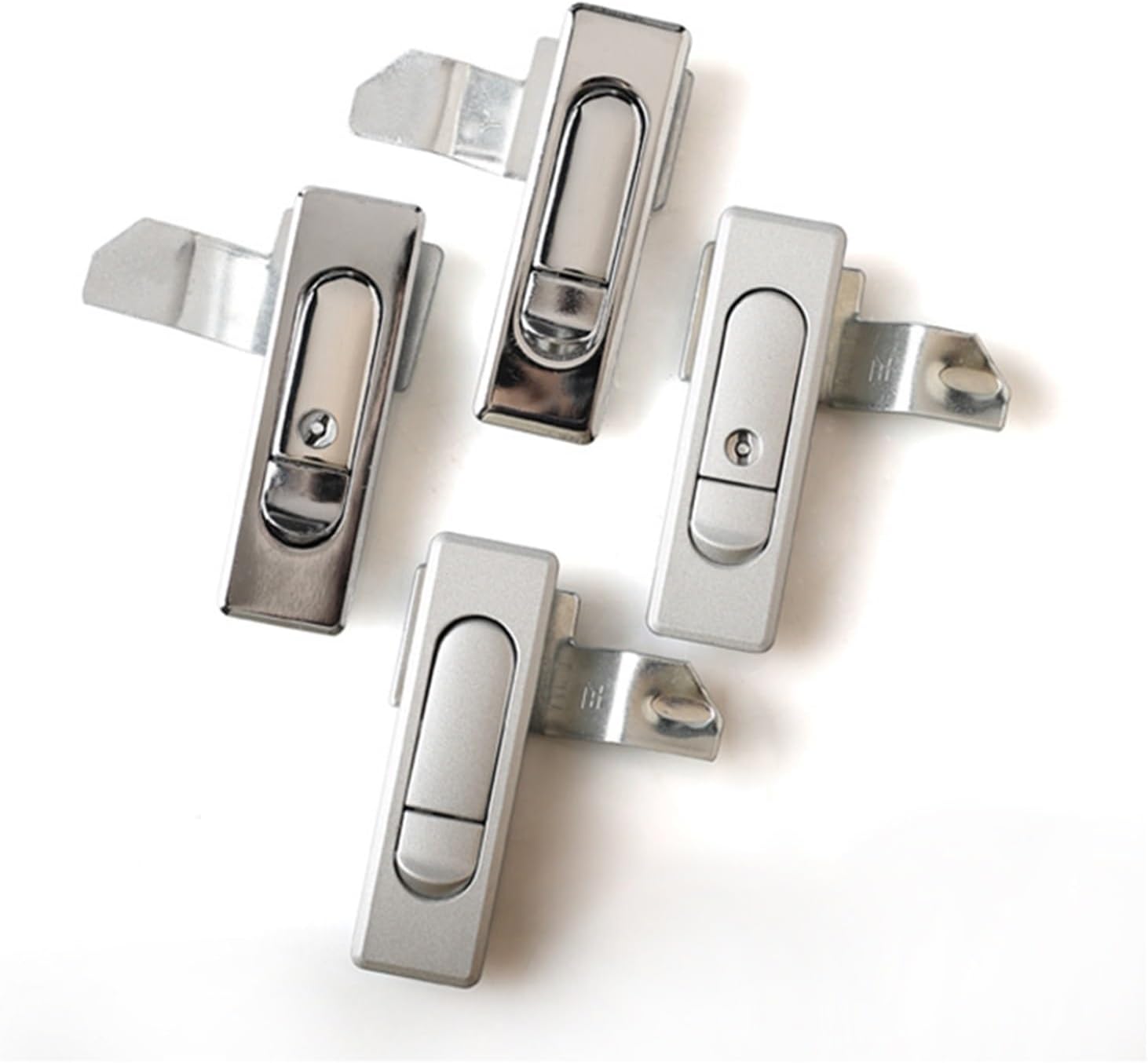 AB509-1-2 Stainless Steel Electric Cabinet Door Lock Handle Spring Zinc Alloy 1Pcs