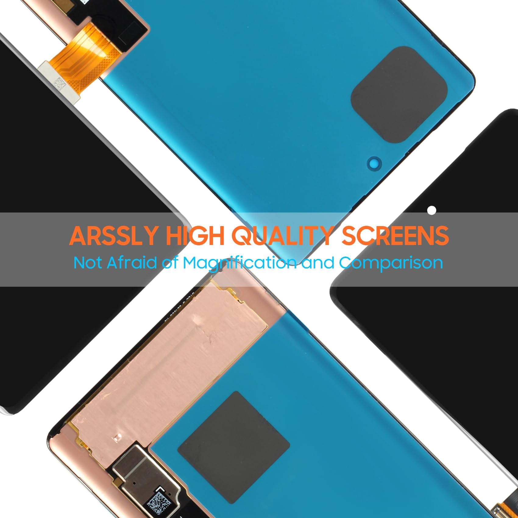 Venta Al Por Mayor De Para Google Pixel 7 Pro 5G GP4BC GE2AE OEM Grado S Pantalla AMOLED Y Frame Replacement Part Without Logo Sku660145222a