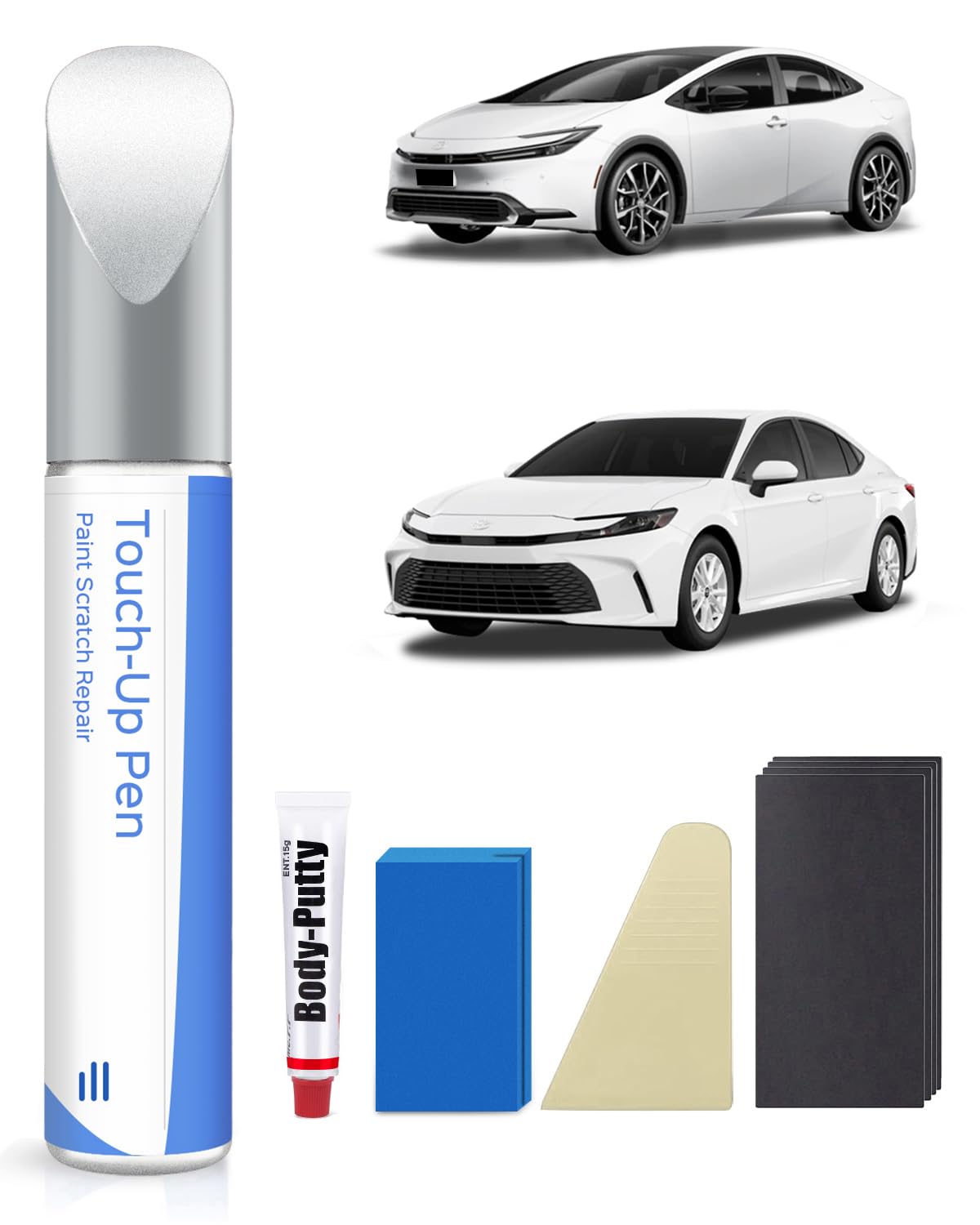 Kit di vernice per ritocchi Toyota 040 Super White/Ice Cap