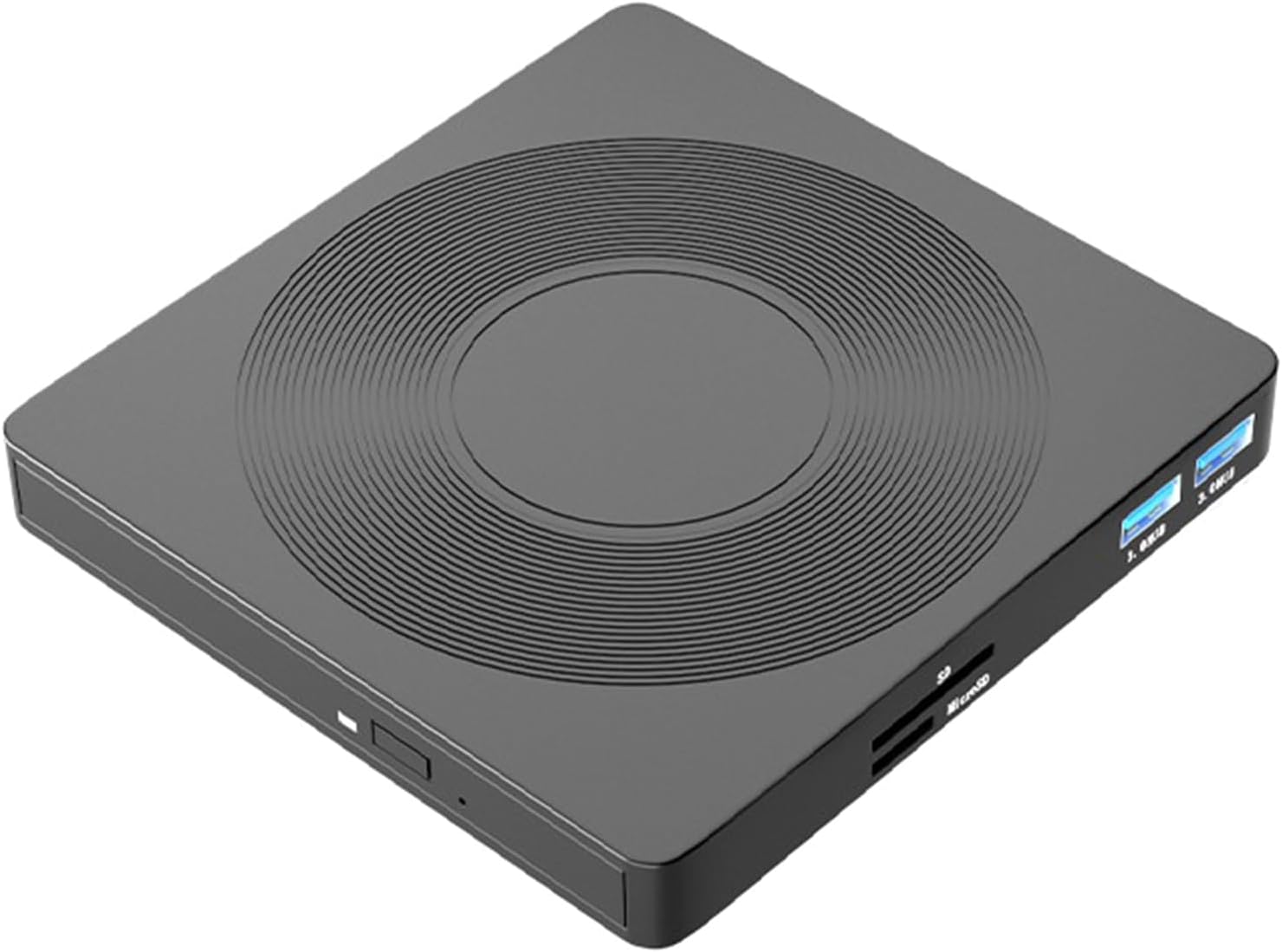 Portable 6 In 1 External Disc Drives USB Power Disc Writer With Highly Speed Data Transfer For Laptops And Desktops