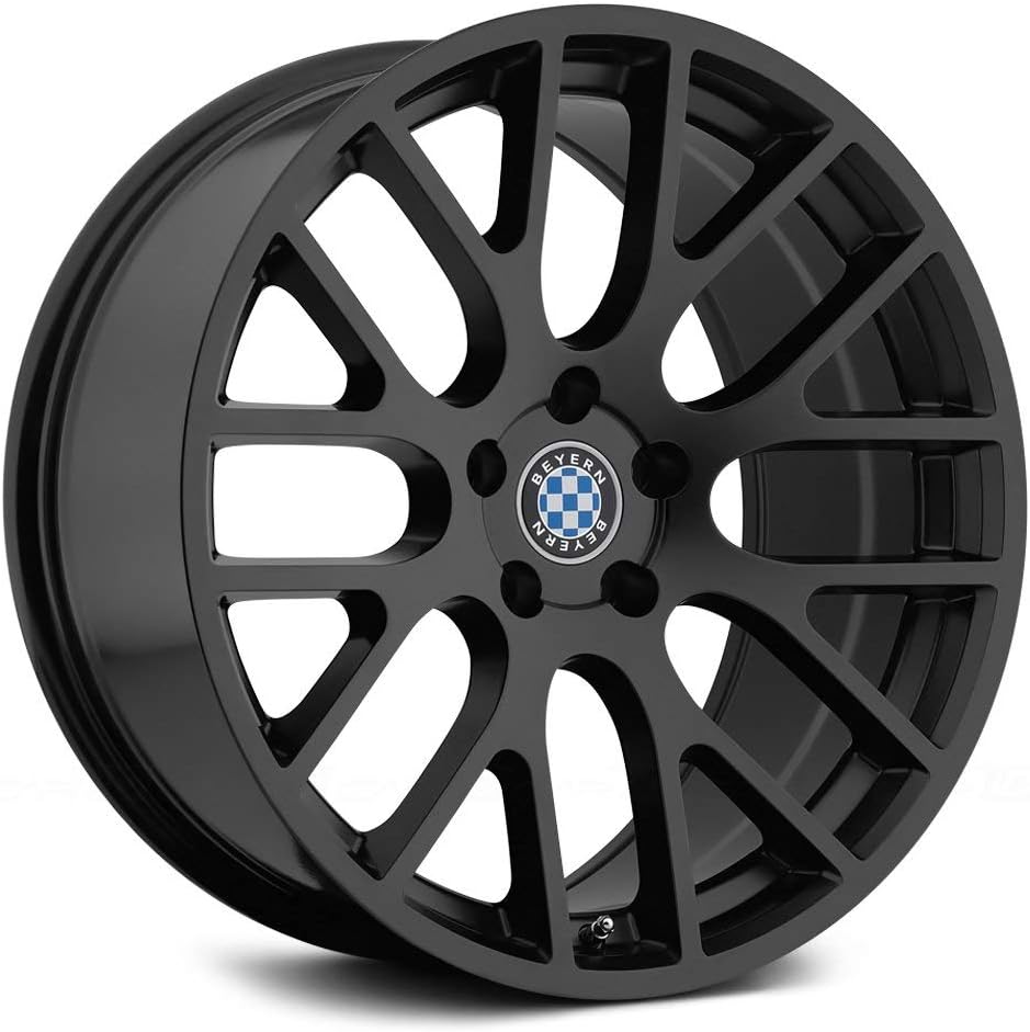 Beyern 17" Inch 5x120 Wheel Rim Spartan 17x8 +15mm Black
