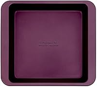 Vista 15 de KitchenAid Molde antiadherente para pastel cuadrado de acero aluminizado diseñado en Suiza, apto para lavavajillas, plateado, 22.8 cm (9 pulgadas)