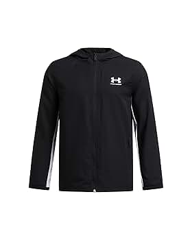 Amazon.com: Under Armour Boys Rival Woven Jacket, (001