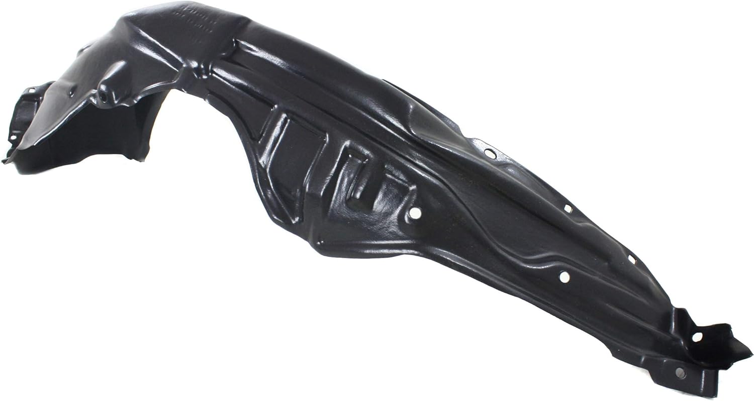 Go-Parts - Front Fender Liner, Right (Passenger) Type 1, Plastic, Vacuum Form for 2012-2014 Toyota Prius C, Replacement 2013
