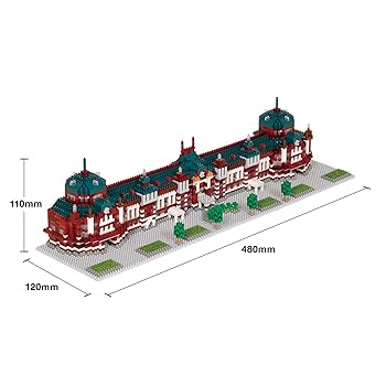 Amazon.co.jp: カワダ(Kawada) ナノブロック 東京駅丸の内駅舎