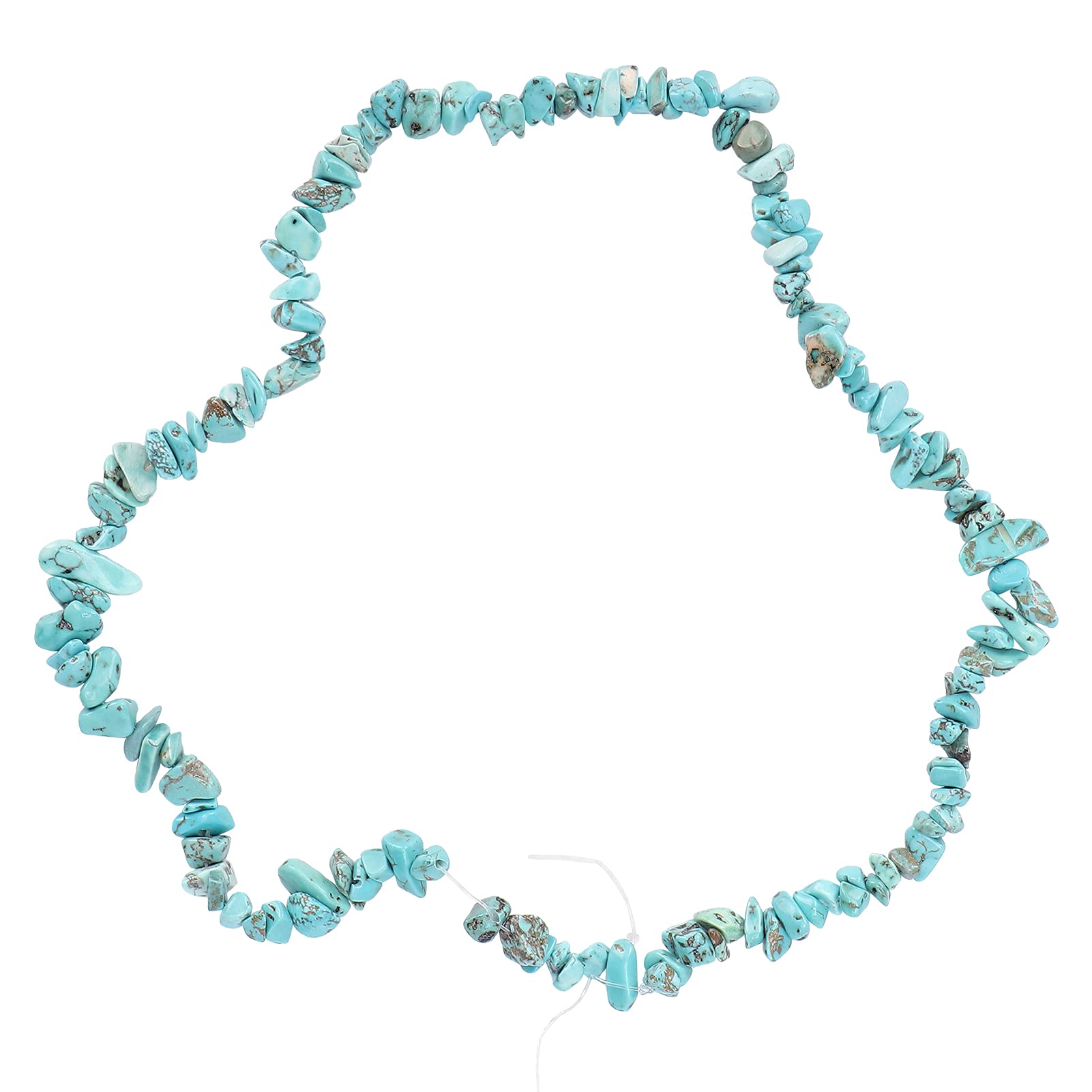 LIKJIrregular Chip, Delicate Elegant Bright Color Jewelry Making Chip for Men Women for Earring Bracelet for Jewelry Shop(Turquoise)