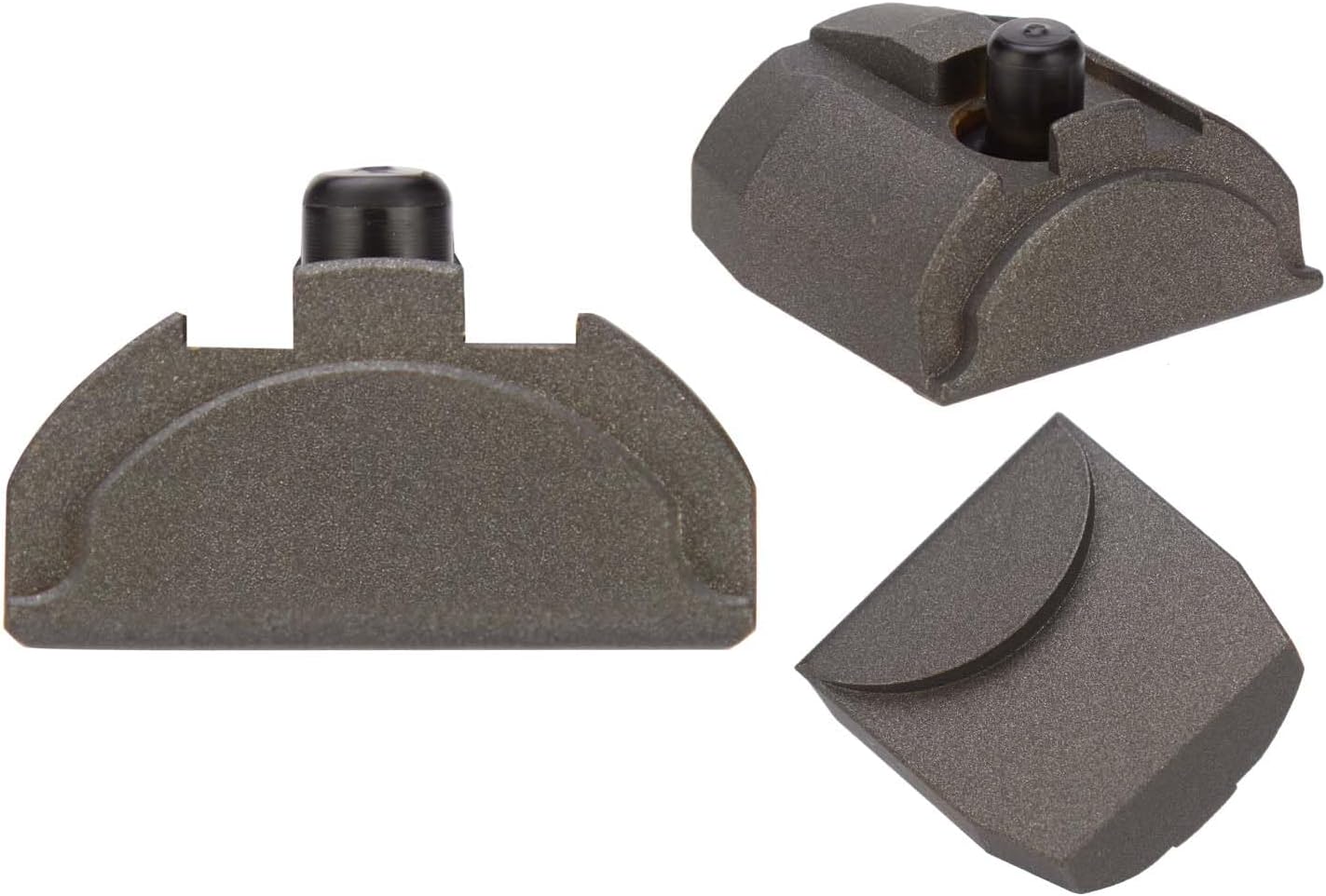 NDZ Performance Grip Plug for Glock Gen 4-5 with Backstrap – Heavyweight Brass – Fits G17 G19 G22 G23 G31 G34 G45 G47 – Cerakote Finish, Optional Laser Engraving – Made in USA