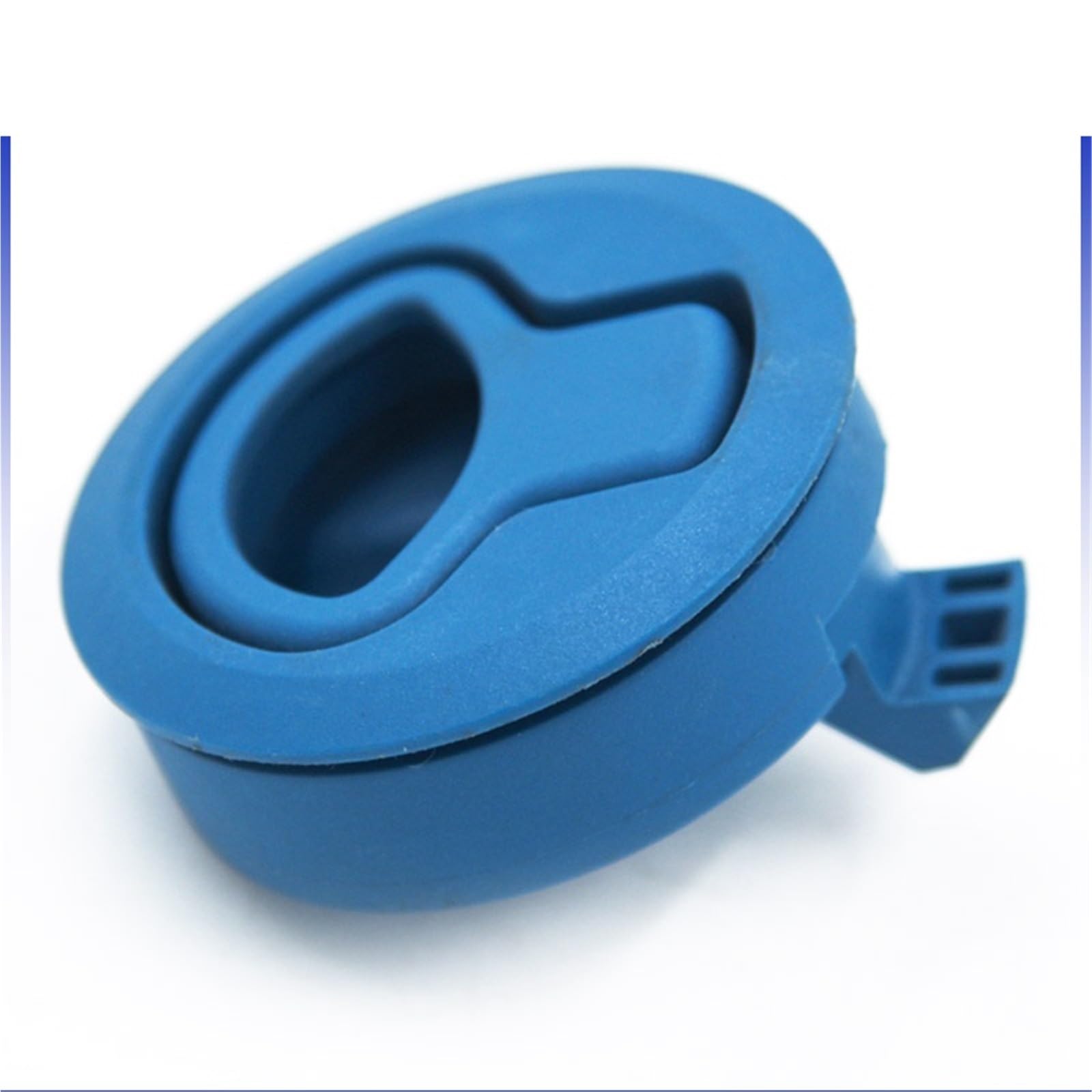 Loquet à claquement poignée de tirage bleu pour porte ambulance et camping-car