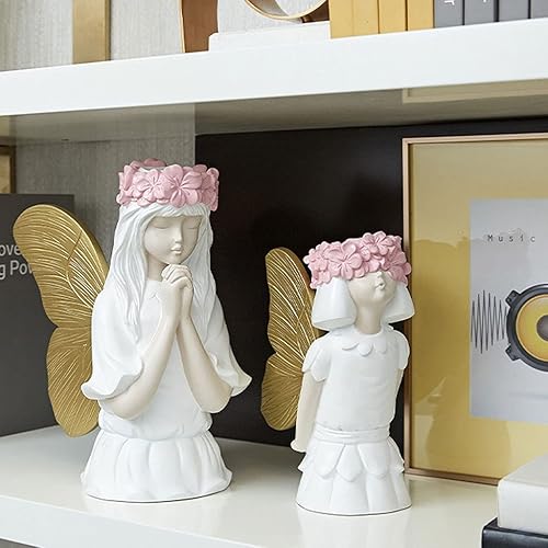 Miniatura 6 de chinese feng shui statue sculpture Creative Living Room Desktop Coffee Table Vase Flower Arrangement Modern Desktop Decoration TV Cabinet Decoration