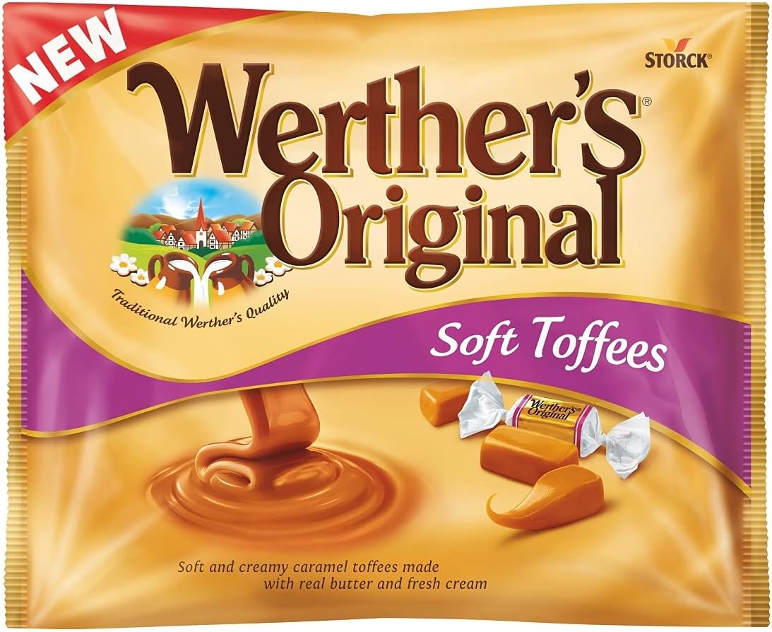 Werther's Original Soft Toffees Candies 600g