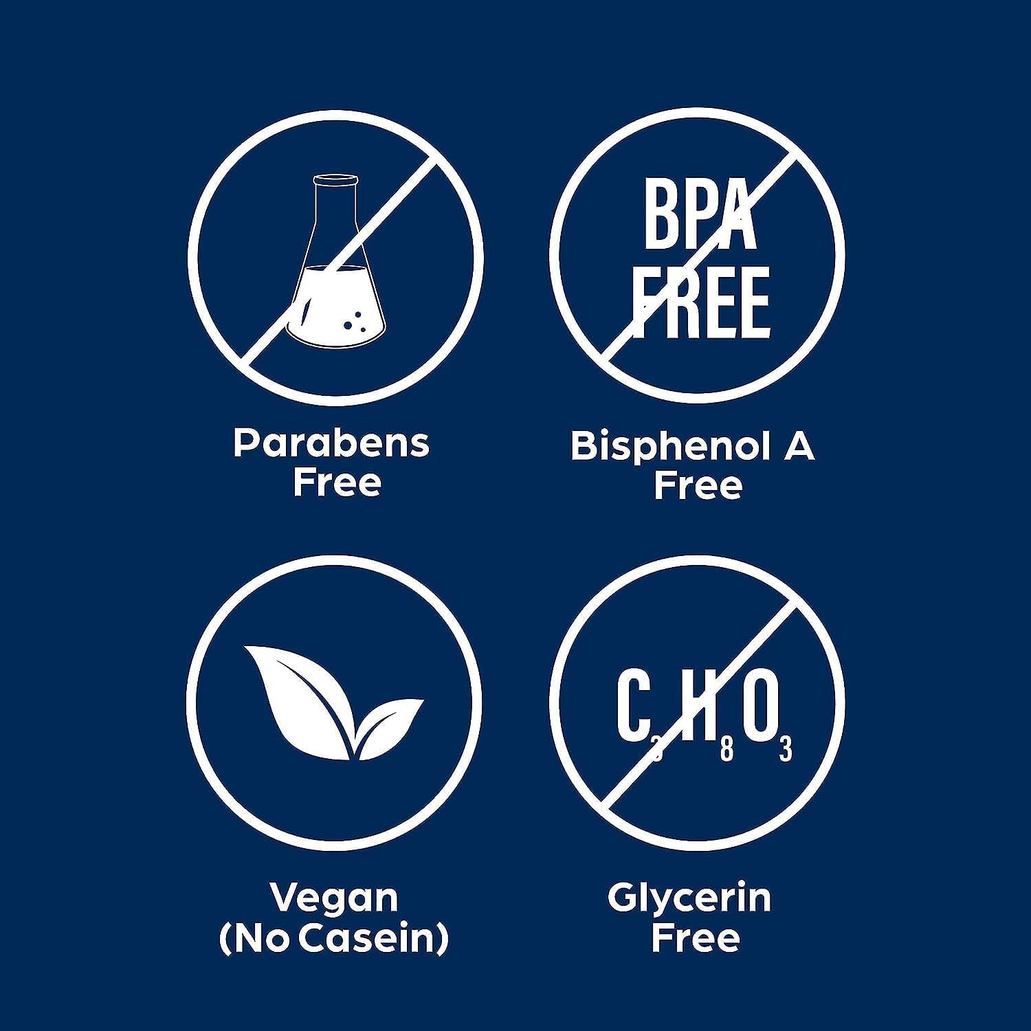 PS Condoms Extra Large Latex Condoms for Men - Odorless and 100% Vegan - Exceptionally Thin, Lubricated, and Clear Condoms - XL 24 Pack