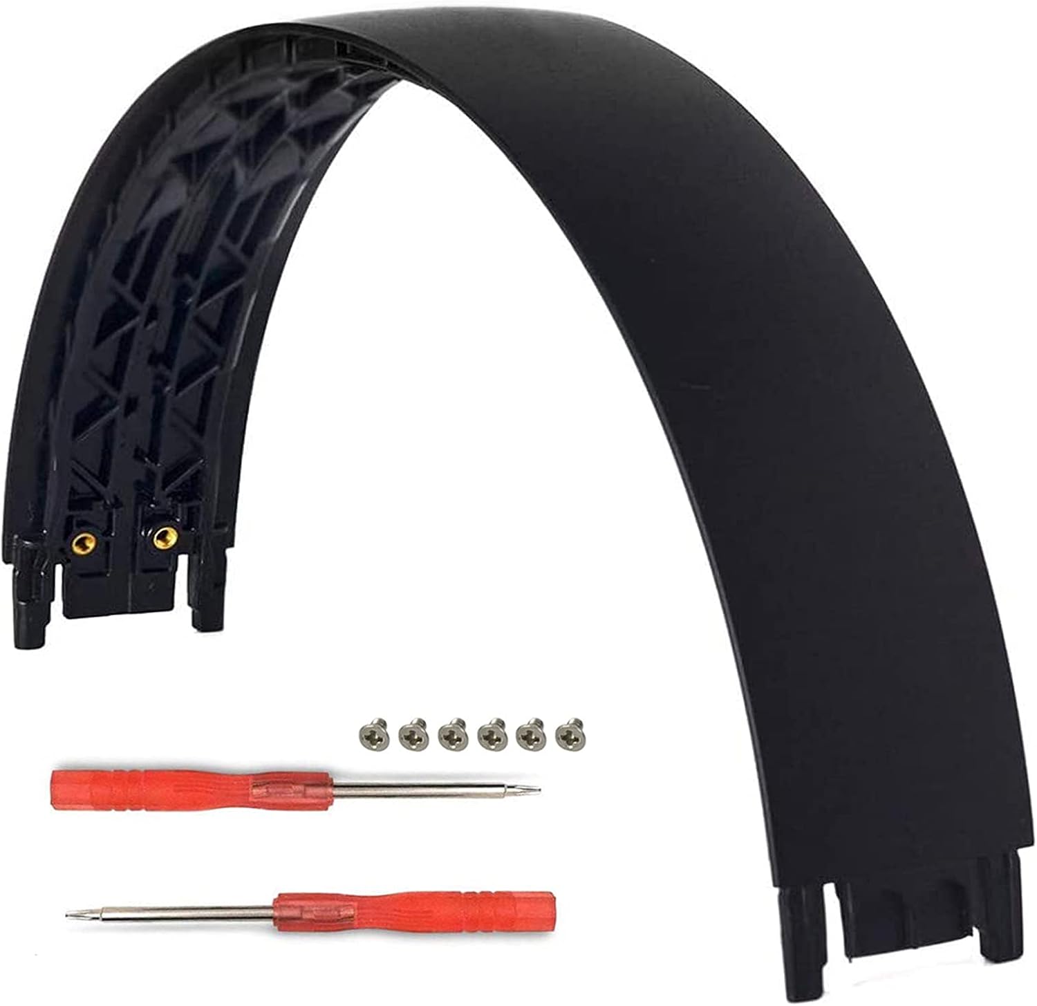 Solo 3 Headband Replacement Headphone Top Head Arch Band Repair Parts Compatible with Beats Solo3 Solo 3 Solo 2 Wireless On-Ear Headphones (Black)