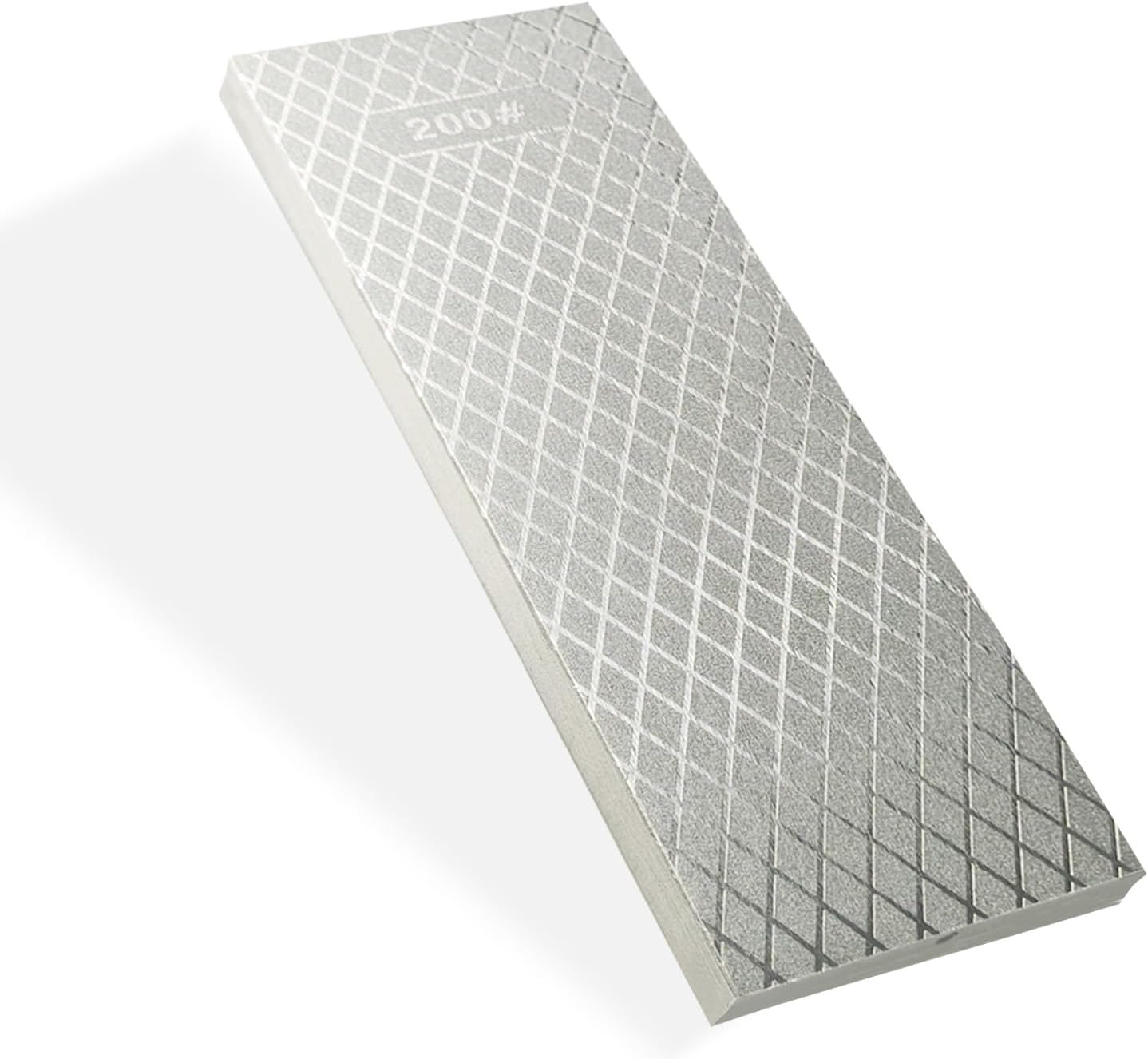 Diamond Sharpening Stone 2 Side Grit 200/600, 300/1000, 400/1000, 400/1200, Diamond Plate Honing Stone Hone Sharpener (200#/600#)