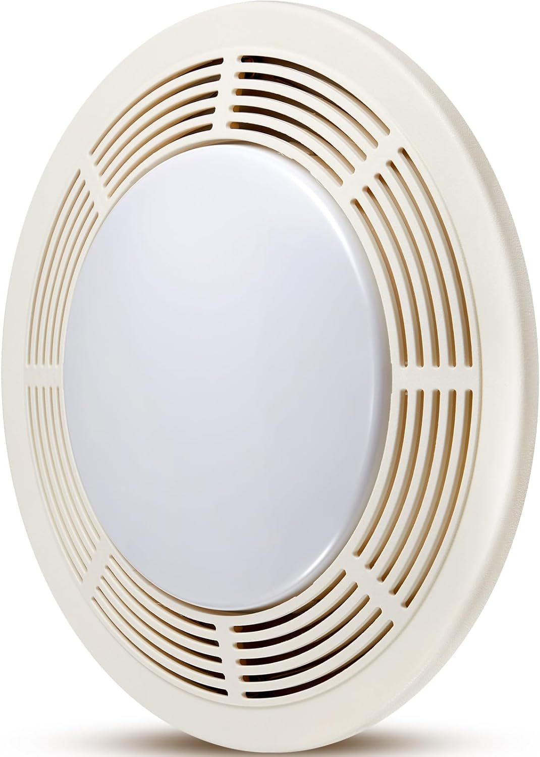 15 Inch Exhaust Fan Cover with Lens and Springs Replacement Fan Grille Assembly Compatible with Nutone 8663rp, 8664rp, 750, 751, and N750 Wall Ventilation Fan/Light Combos