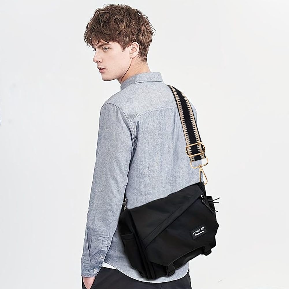 Bandoulière Réglable Pour Sac Femmes - Longueur 72-130 Cm, Largeur 5 Cm, Crochets Métal, Plusieurs Motifs Choix