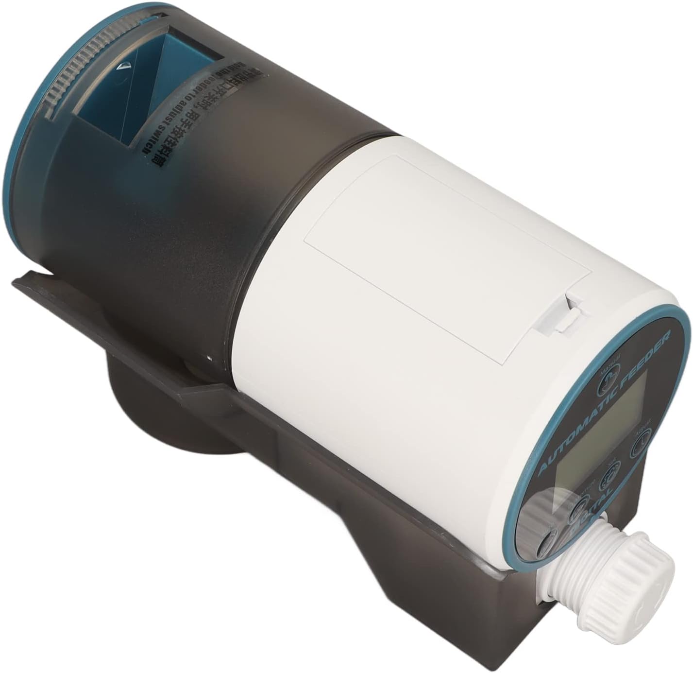 Automatic Fish Feeder, Multi Segment Timer, Silent, Battery Powered, Easy to Install for Aquariums