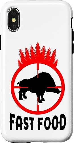 Miniatura 7 de iPhone 12 mini Fast Food Hog Hunter Vintage Pig Hog Boar Hunting Case
