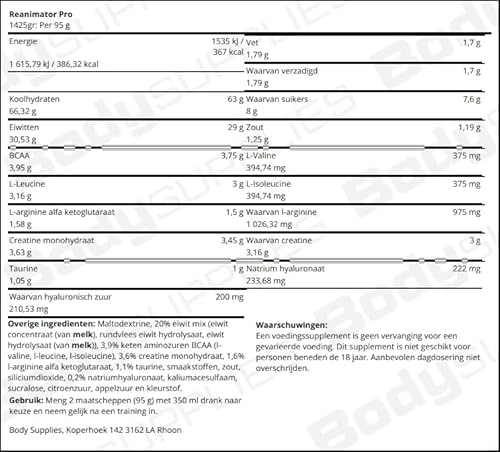 Olimp Sport Nutrition Reanimator Pro 1425G Arancia - 1510 Gr - 2