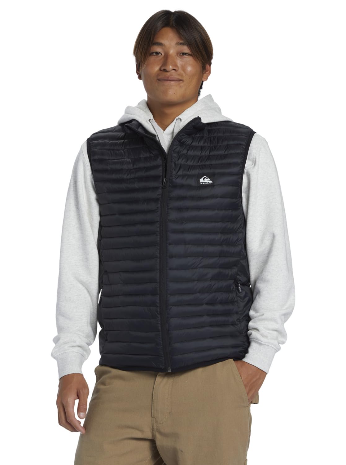 Quiksilver Jacket Scaly Sleeveless Men Black XS