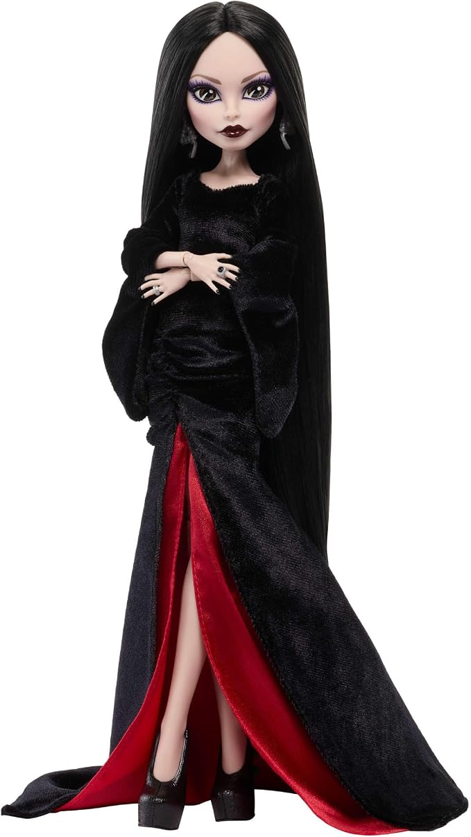 Muñeca Morticia Addams Monster High x Wednesday miniatura 7