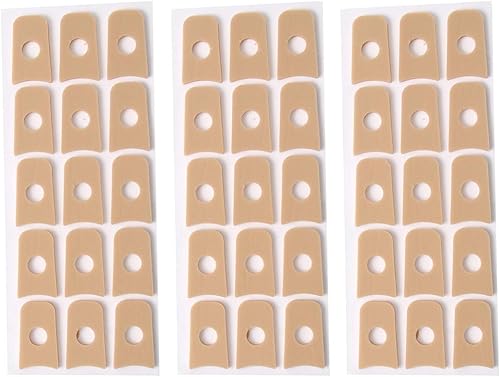 Miniatura 3 de ARTIBETTER 45 almohadillas de fieltro para callos de espuma, almohadillas para los dedos de los pies, protector de maíz, autoadhesivas, almohadillas